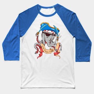 Captain Octo Baseball T-Shirt